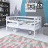 Кроватка подростковая MALIKA FREYA 160х80 см. белый