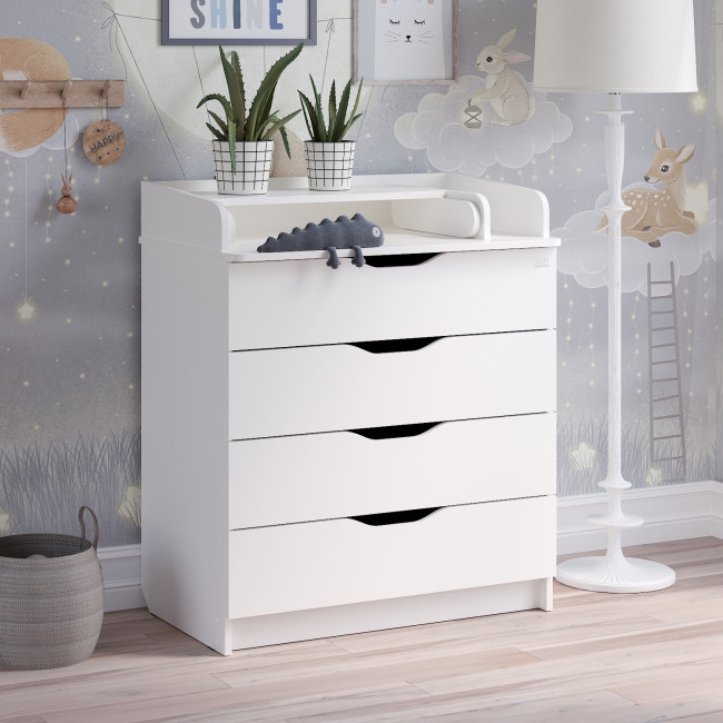 АТОН Комод Сириус-2 "Loft" 804, белый АТОН Комод Сириус-2 "Loft" 804, белый